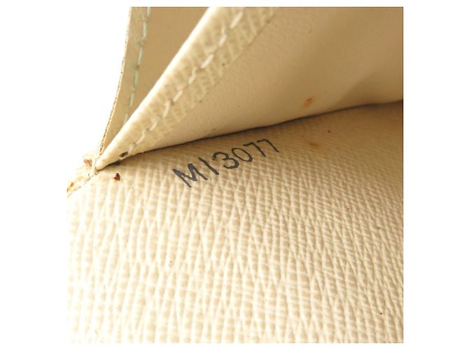Louis Vuitton Portefeuille Sarah Portafoglio Lungo da Donna Bianco - vista 9
