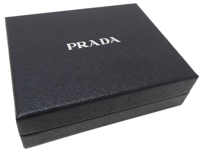 Saffiano Cartera bi-fold de Prada para mujer Negro - vista 10