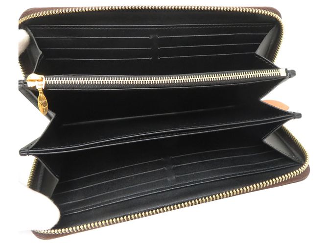 Portafoglio Long Zippy da Donna Louis Vuitton Marrone - vista 5