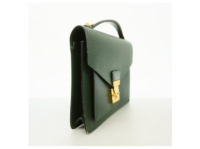 Bolso Louis Vuitton Taiga Monceau 28 - vista 2