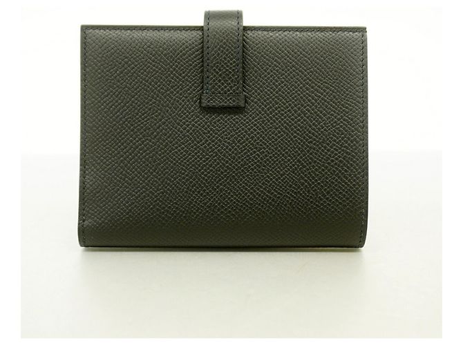 Hermès Cartera Hermes Bearn Compact Negro - vista 5