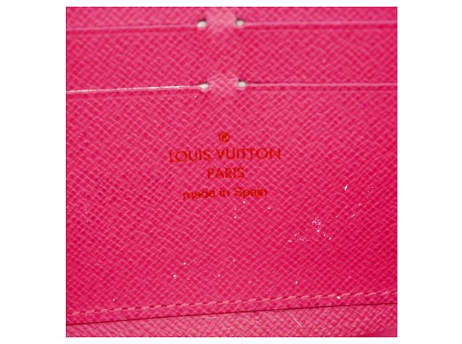 Louis Vuitton Monogram Multicolor Zippy Wallet Schwarz Rot - Ansicht 4