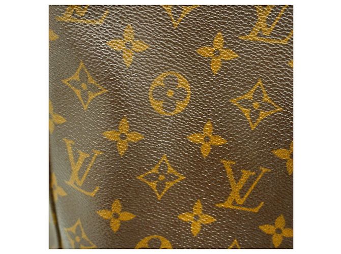 Borsa a tracolla Louis Vuitton Monogram Looping GM Marrone - vista 10