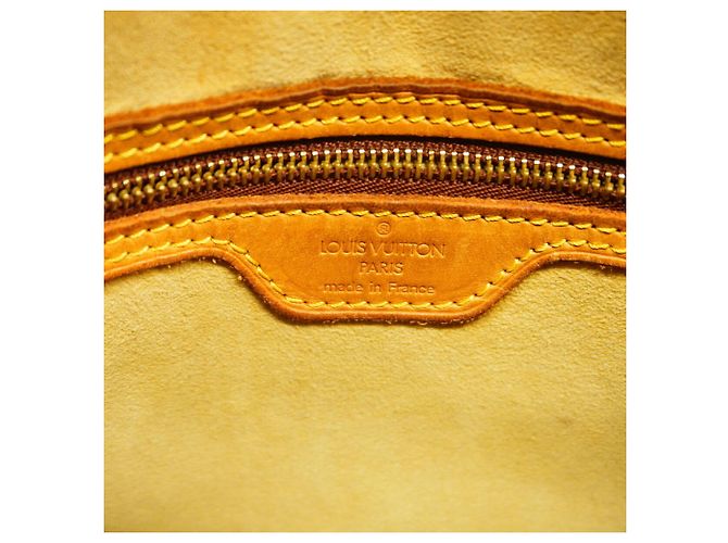 Borsa a tracolla Louis Vuitton Monogram Looping GM Marrone - vista 5