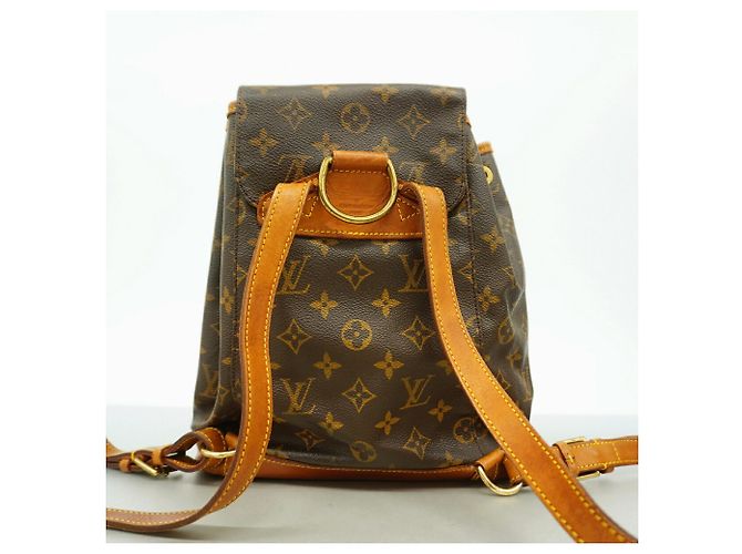 Louis Vuitton Monogram Montsouris MM Rucksack Braun - Ansicht 13