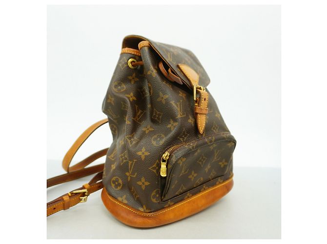 Louis Vuitton Monogram Montsouris MM Rucksack Braun - Ansicht 2