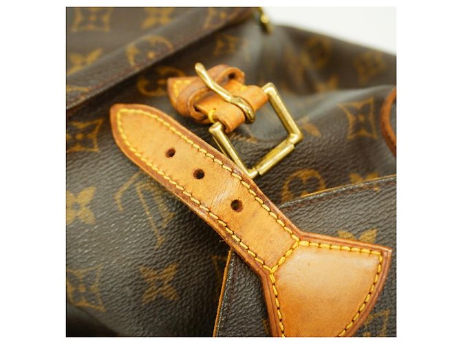 Louis Vuitton Monogram Montsouris MM Rucksack Braun - Ansicht 8