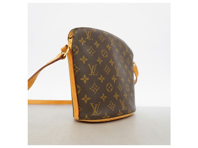 Borsa a tracolla Louis Vuitton Monogram Druot Marrone - vista 2