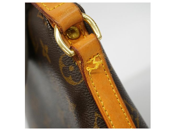 Borsa a tracolla Louis Vuitton Monogram Druot Marrone - vista 7