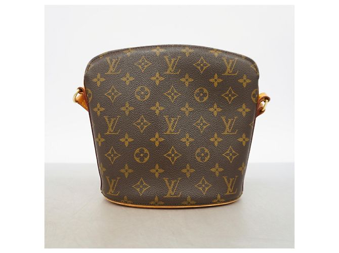 Borsa a tracolla Louis Vuitton Monogram Druot Marrone - vista 9