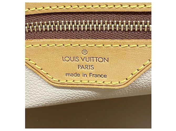 Borsa Tote Louis Vuitton Monogram Bucket PM Marrone - vista 5