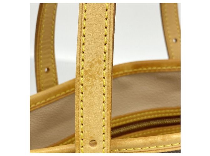 Borsa Tote Louis Vuitton Monogram Bucket PM Marrone - vista 6
