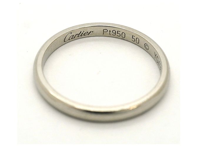 Cartier Ehering Platina 950 - Ansicht 4