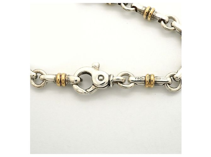 Autre Marque Bracelet chaîne à breloque Bridle Link Tiffany & Co. - vue 4