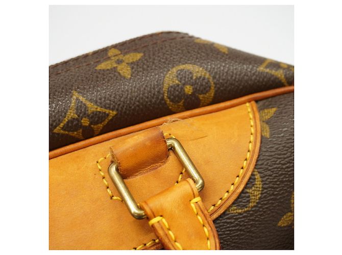 Louis Vuitton Monogram Deauville Handbag Brown - view 10