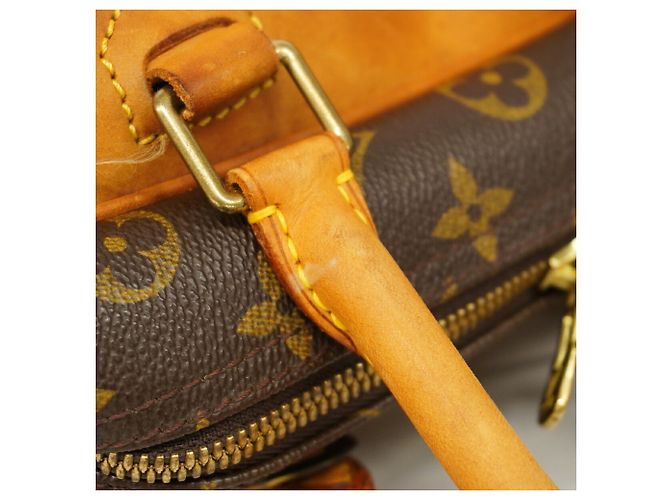 Louis Vuitton Monogram Deauville Handbag Brown - view 11