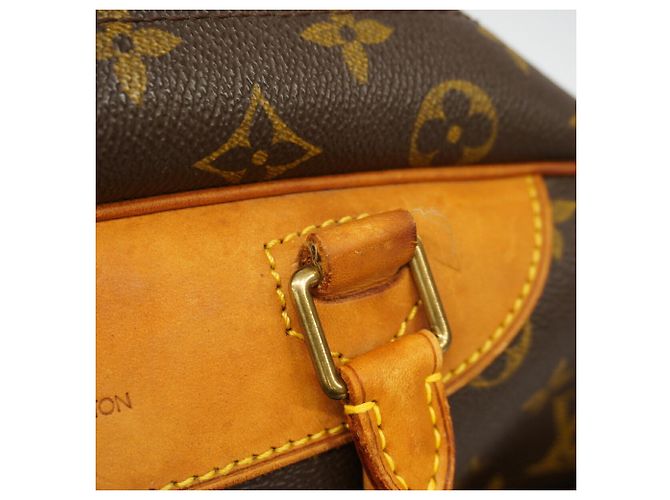 Louis Vuitton Monogram Deauville Handbag Brown - view 12