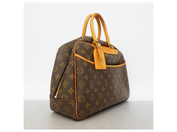 Louis Vuitton Monogram Deauville Handbag Brown - view 2