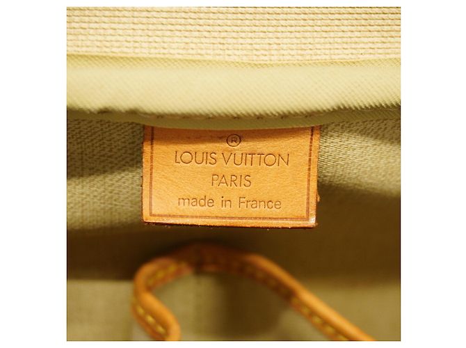 Louis Vuitton Monogram Deauville Handbag Brown - view 5