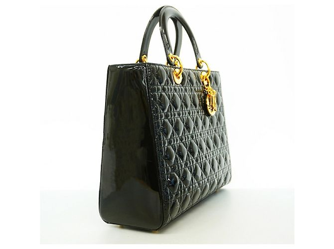 Borsa a mano Christian Dior Cannage Lady - vista 2