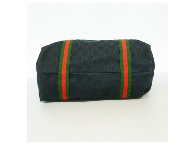 Gucci Shopper aus schwarzem Canvas - Ansicht 3