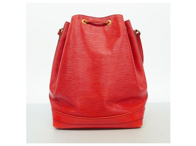Borsa a tracolla Louis Vuitton Epi Noe Rosso - vista 12