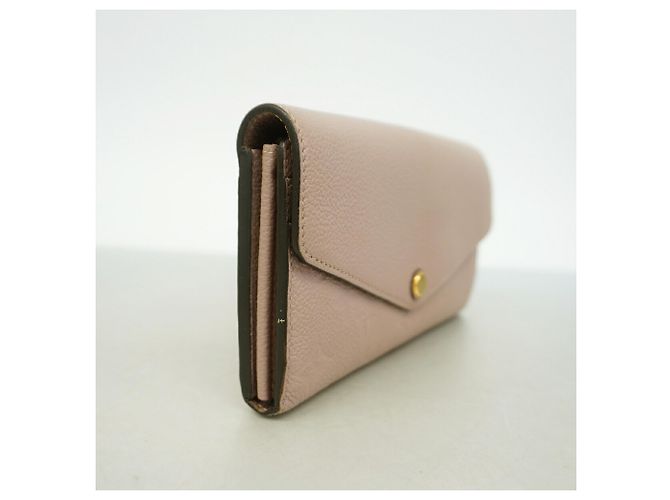 Louis Vuitton Monogram Empreinte Portefeuille Sarah Long Wallet Grigio - vista 2