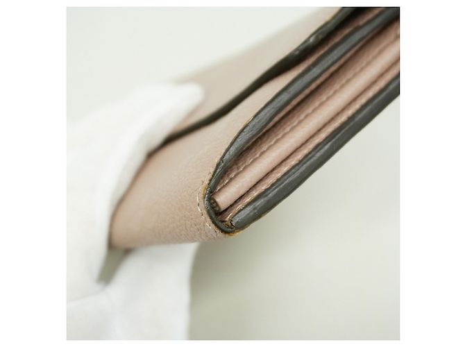 Louis Vuitton Monogram Empreinte Portefeuille Sarah Long Wallet Grigio - vista 5