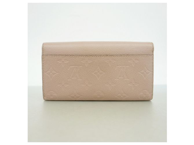 Louis Vuitton Monogram Empreinte Portefeuille Sarah Long Wallet Grigio - vista 8