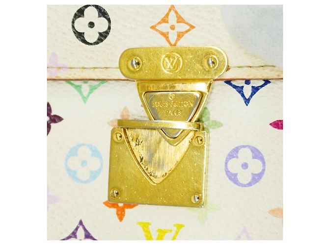 Cartera Tri-fold Louis Vuitton en Blanc Blanco - vista 8