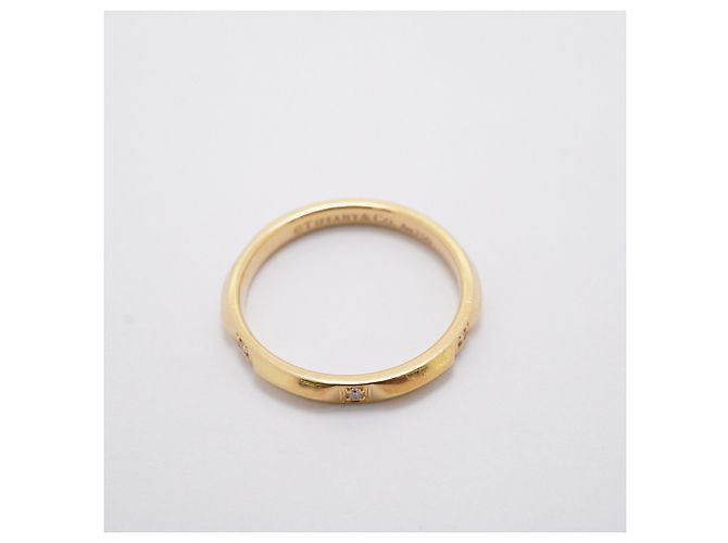 Autre Marque Anello True Band Tiffany & Co. in Oro Giallo 18K - vista 3