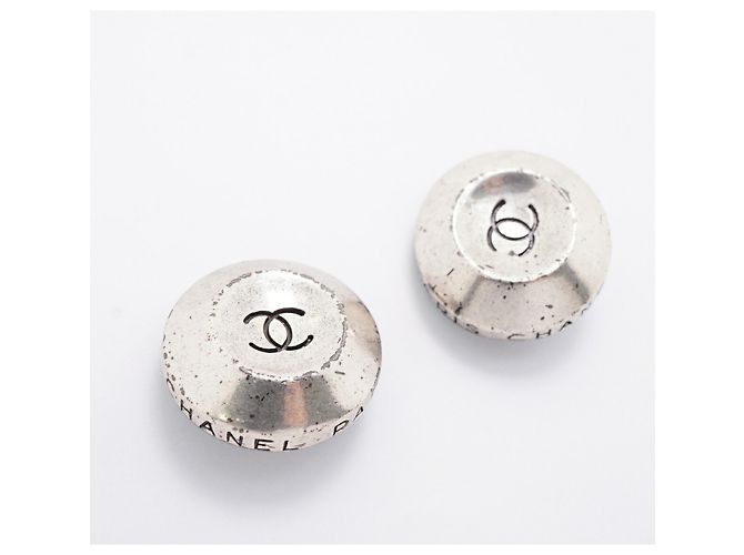 Orecchini a clip Chanel Silver Argento - vista 2
