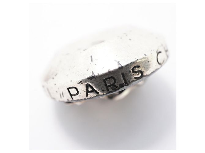 Orecchini a clip Chanel Silver Argento - vista 6