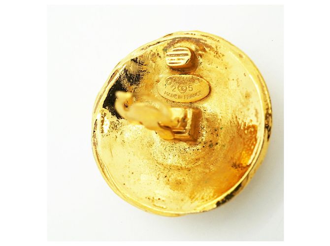 Orecchini a clip Chanel placcati oro D'oro - vista 4
