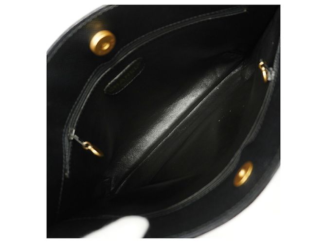 Timeless Borsa a tracolla Chanel in pelle caviar nera Nero - vista 4