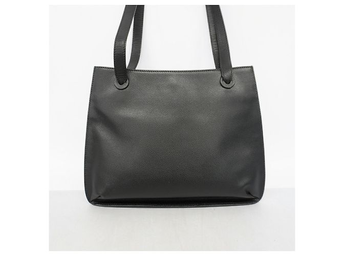 Timeless Borsa a tracolla Chanel in pelle caviar nera Nero - vista 9