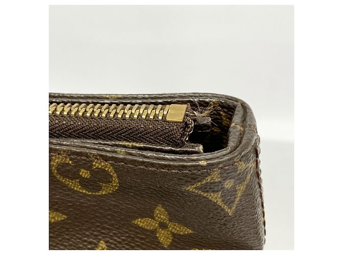 Bolso Louis Vuitton Monogram Cabas Mezzo M51151 Castaño - vista 10