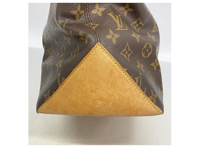 Bolso Louis Vuitton Monogram Cabas Mezzo M51151 Castaño - vista 11