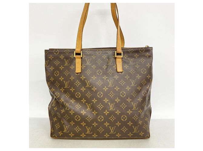 Bolso Louis Vuitton Monogram Cabas Mezzo M51151 Castaño - vista 12