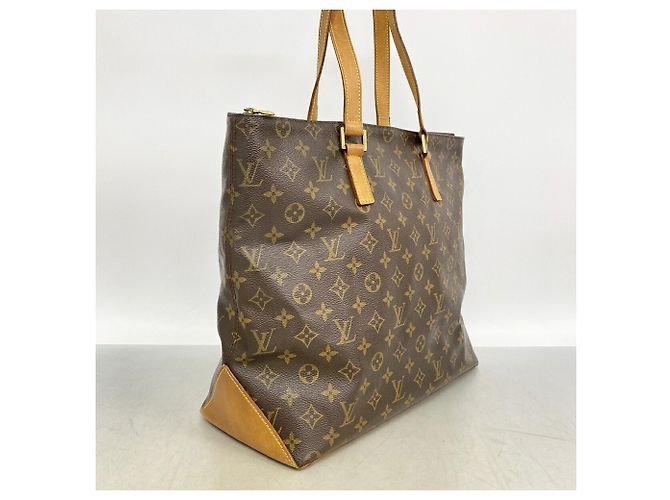 Bolso Louis Vuitton Monogram Cabas Mezzo M51151 Castaño - vista 2