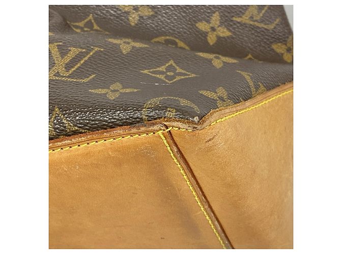 Bolso Louis Vuitton Monogram Cabas Mezzo M51151 Castaño - vista 7