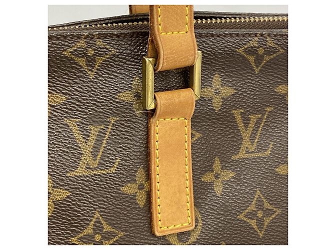 Bolso Louis Vuitton Monogram Cabas Mezzo M51151 Castaño - vista 9