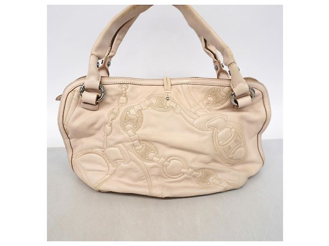 Céline Sac à main Celine Bittersweet en cuir Rose - vue 10