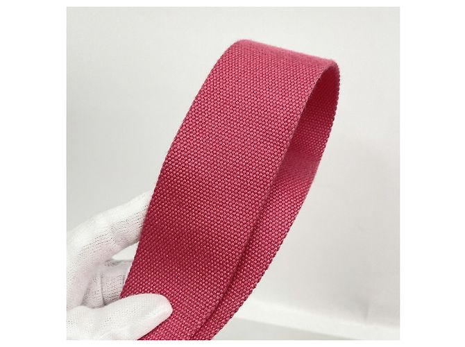 Borsa Tote Prada Canapa Canvas Rosa - vista 10
