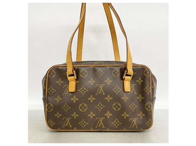 Borsa a tracolla Louis Vuitton Monogram Cite MM Marrone - vista 12