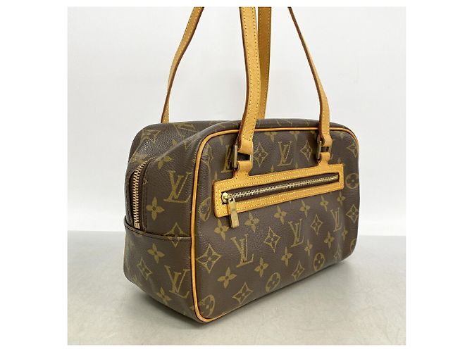 Borsa a tracolla Louis Vuitton Monogram Cite MM Marrone - vista 2