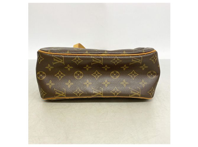 Borsa a tracolla Louis Vuitton Monogram Cite MM Marrone - vista 3