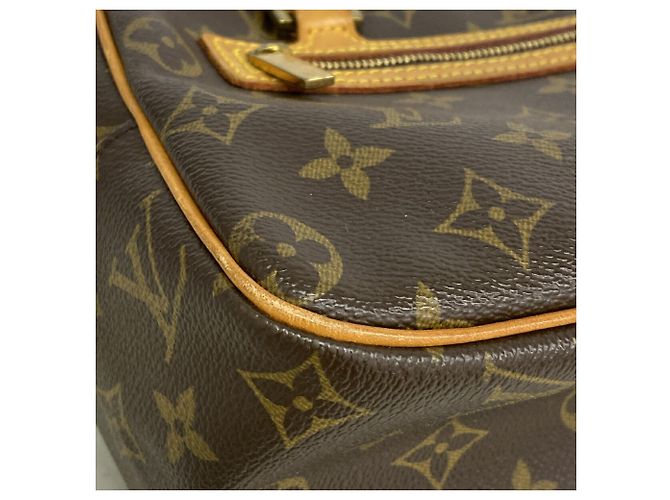 Borsa a tracolla Louis Vuitton Monogram Cite MM Marrone - vista 6