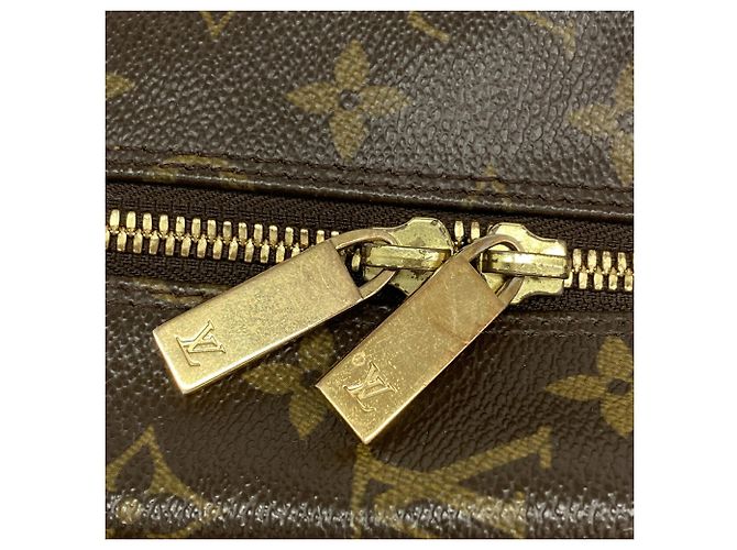 Borsa a tracolla Louis Vuitton Monogram Cite MM Marrone - vista 7