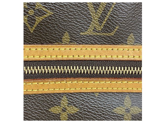 Borsa a tracolla Louis Vuitton Monogram Cite MM Marrone - vista 8